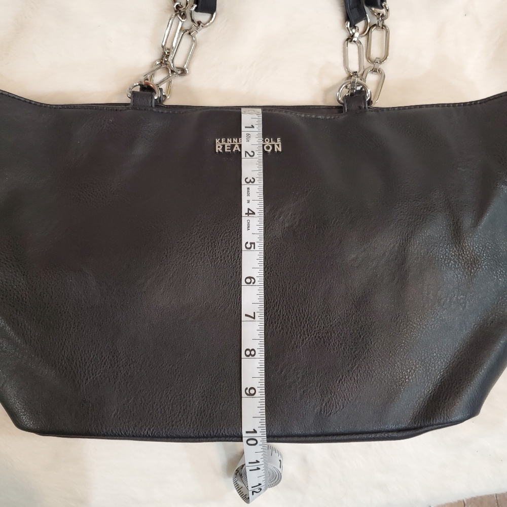 Reaction Kenneth Cole Black Tote Bag - Picture 10 of 12